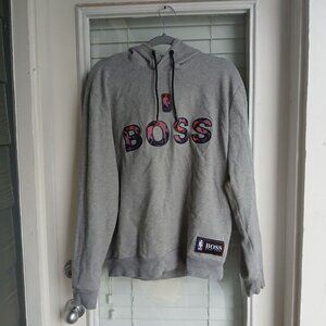 HUGO BOSS NBA Gray Hoodie – Size L